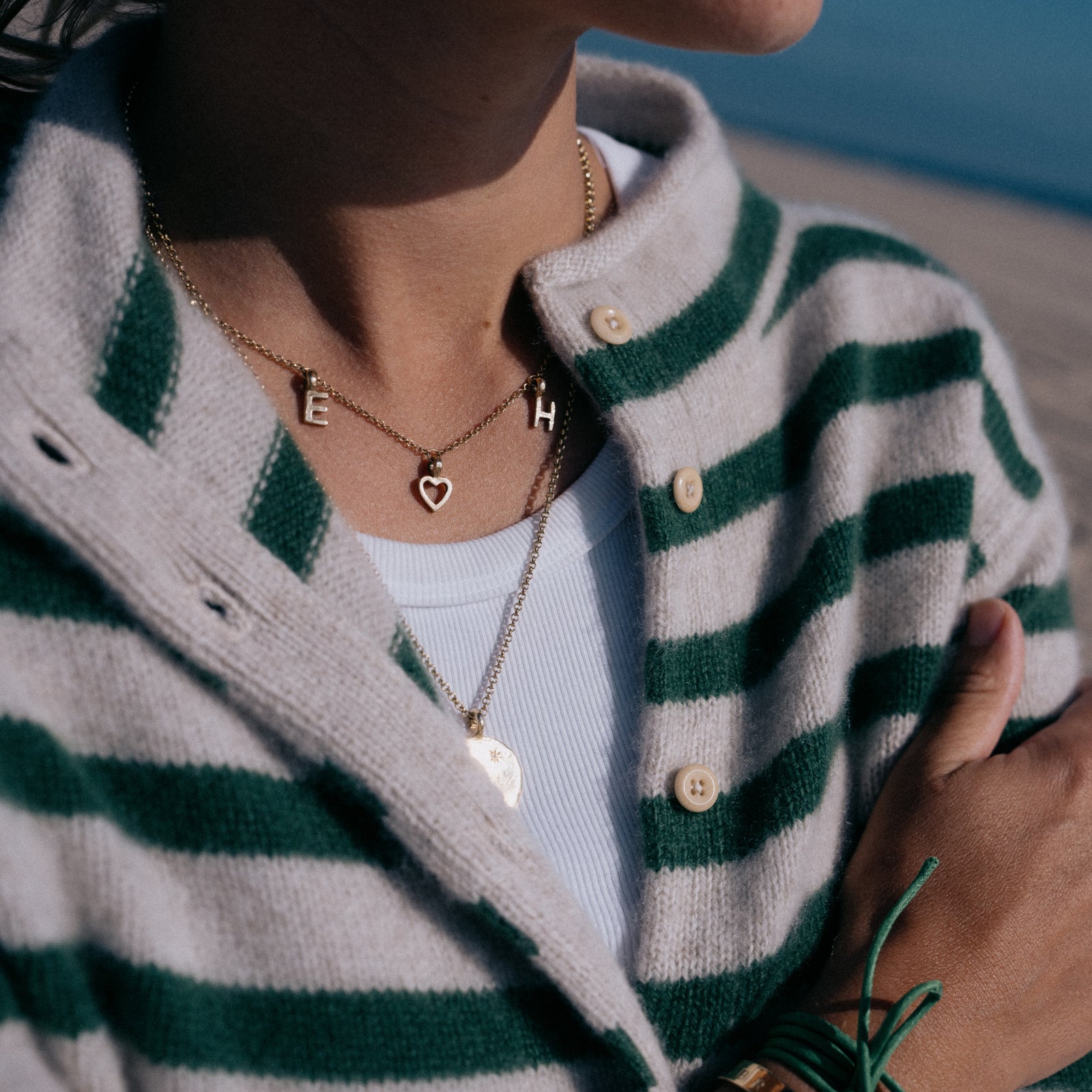 Gold Build Your Own Fixed Necklace