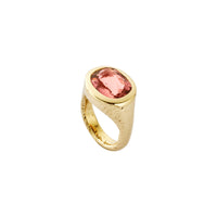MELIHA Gold Pink Tourmaline Ring