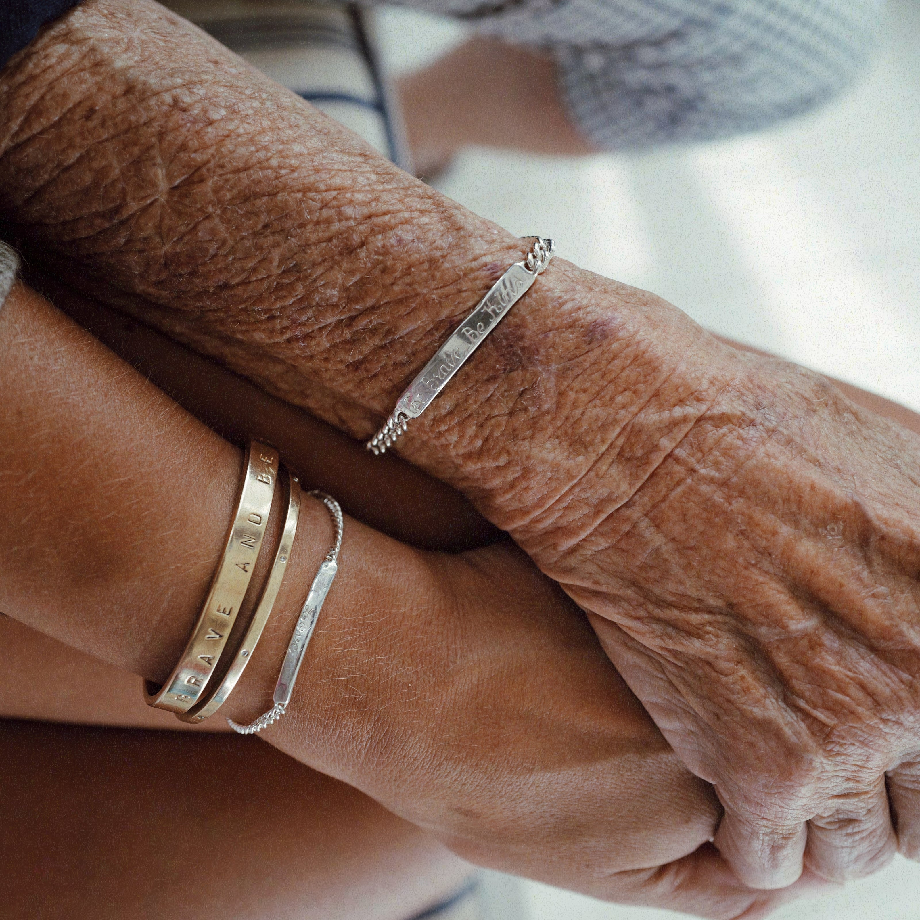 Silver Small ID Bracelet