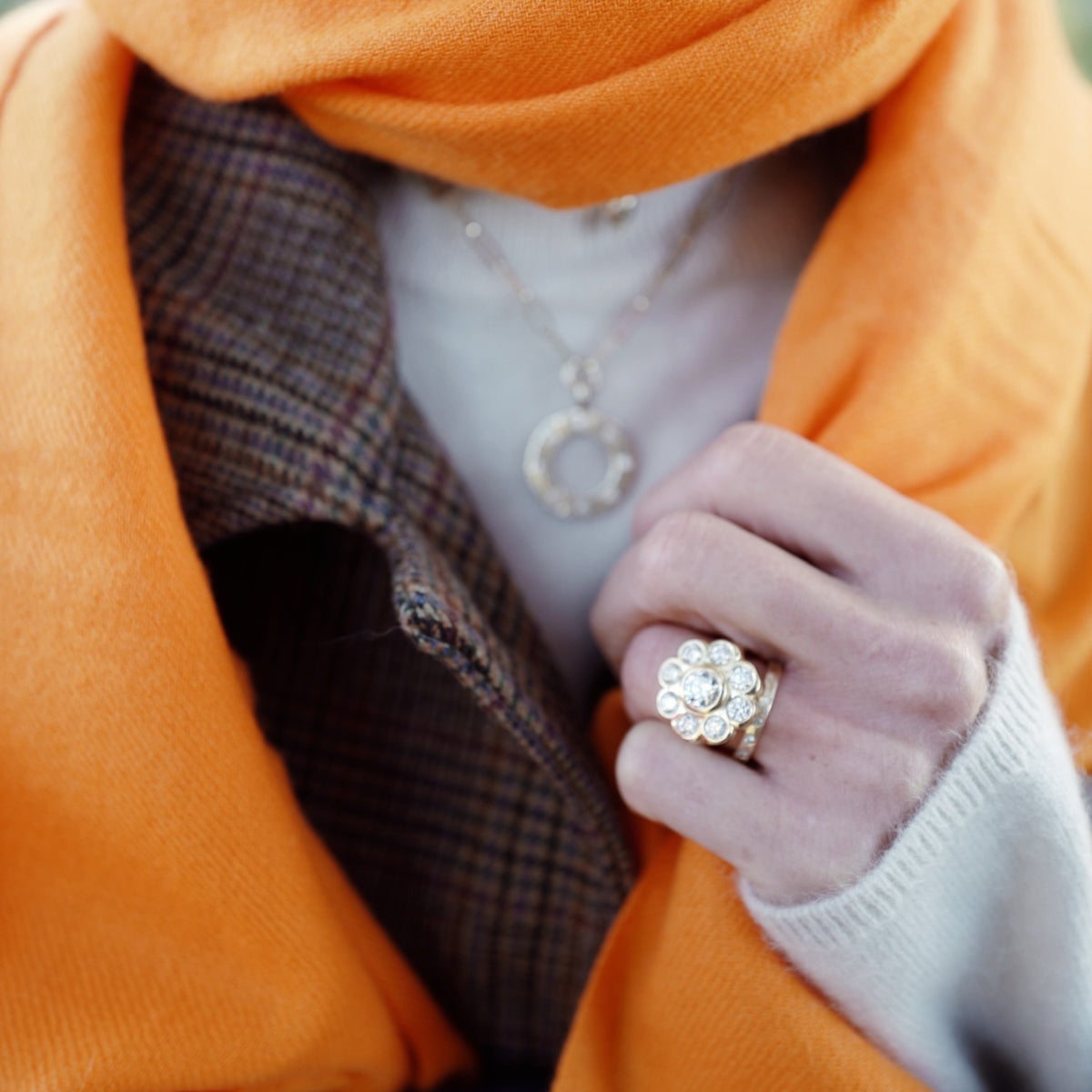PRIMULA Gold Diamond Ring