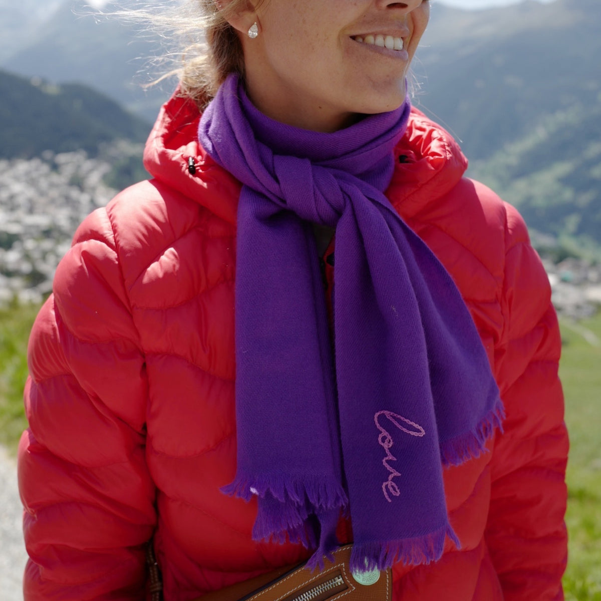 [Women] [modelwears Mini Scarf]