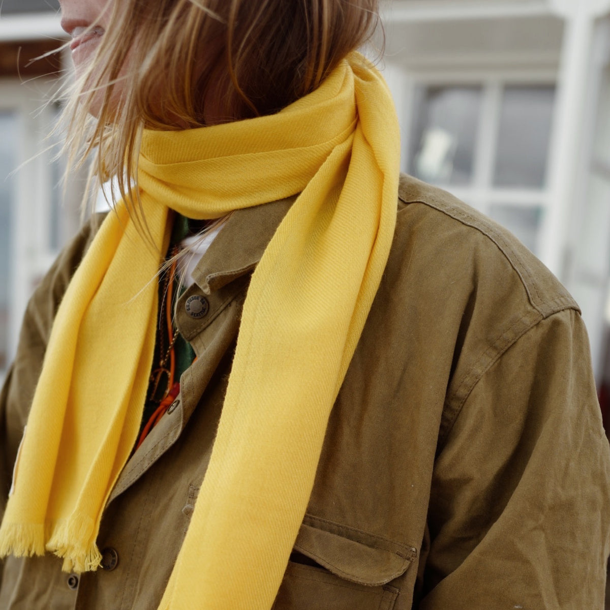 [Women] [modelwears Mini Scarf]