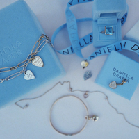 Silver 'I Love You' Love Token Bracelet