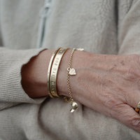 Gold Verbier Charm Bracelet