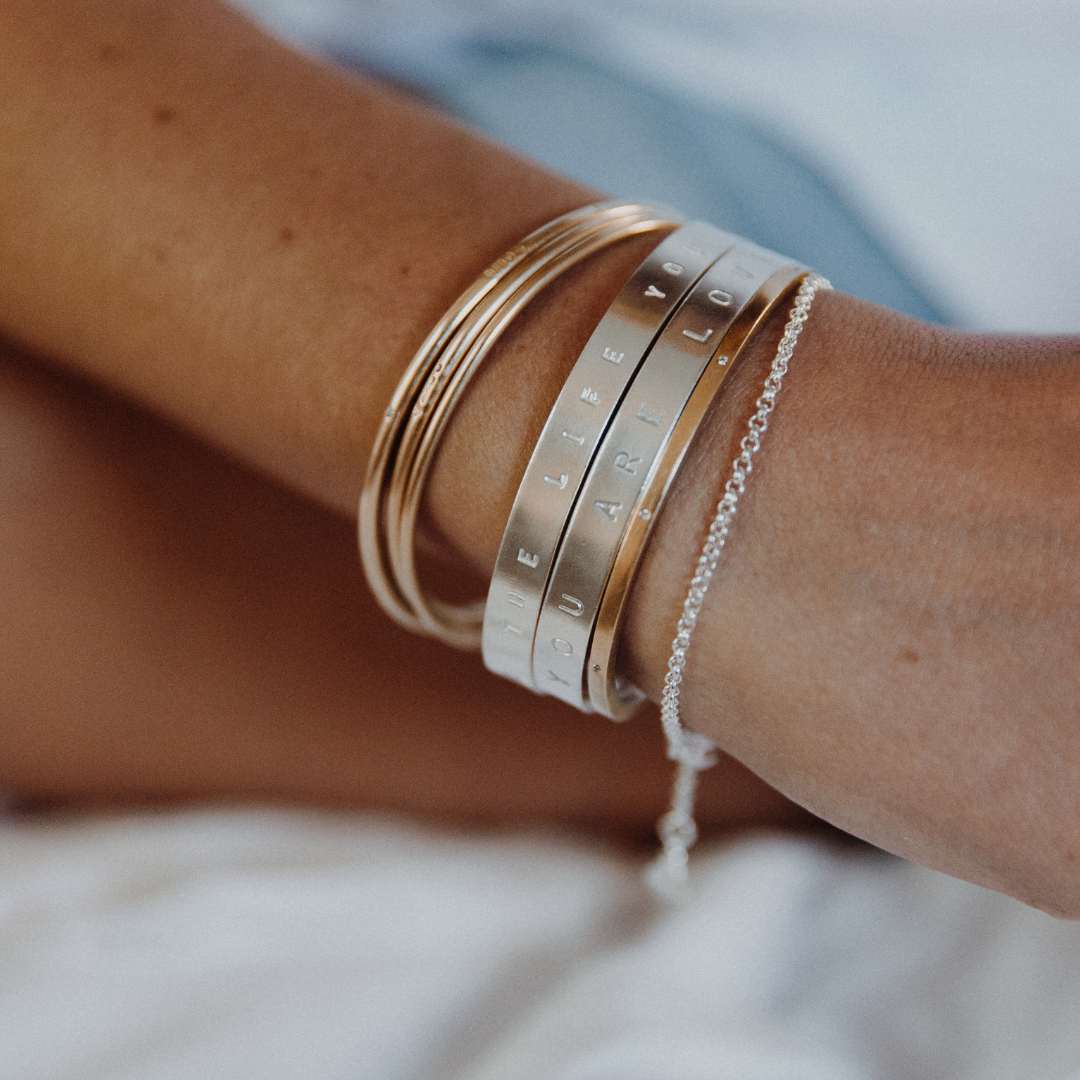 Gold Diamond Luxury Forever Cuff