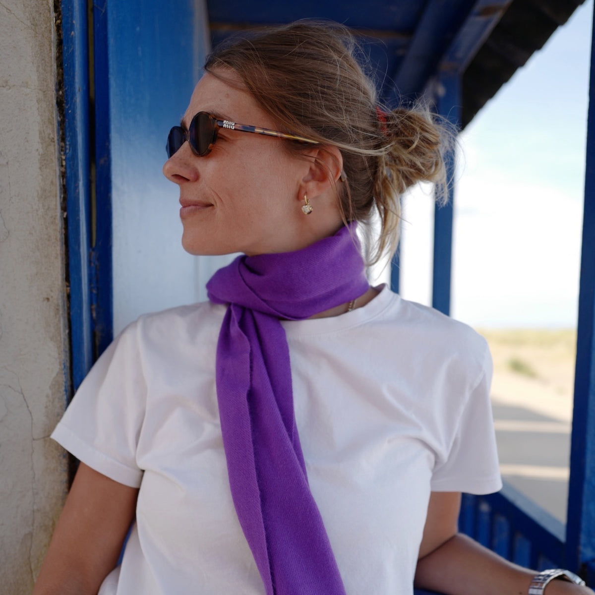 [Women] [modelwears Mini Scarf]