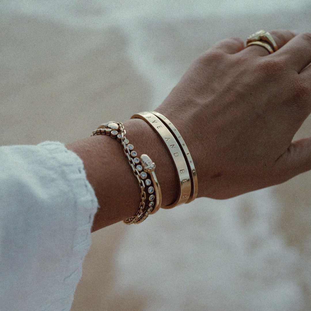 Gold Luxury Forever Cuff