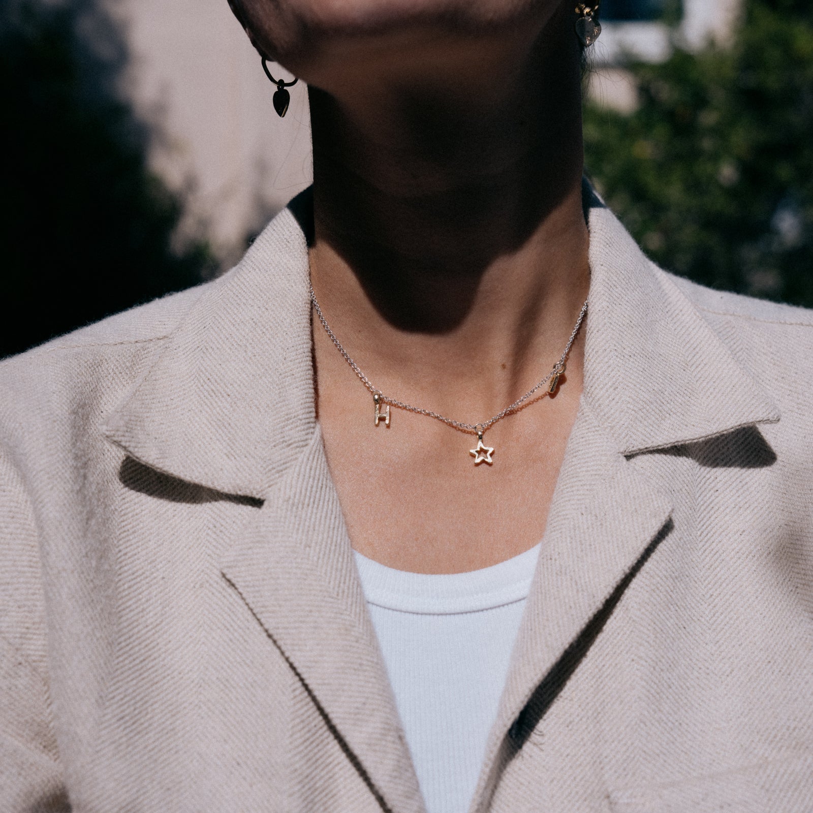 Silver & Gold Build Your Own Fixed Necklace