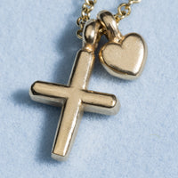 Gold Love & Heritage Charm Necklace