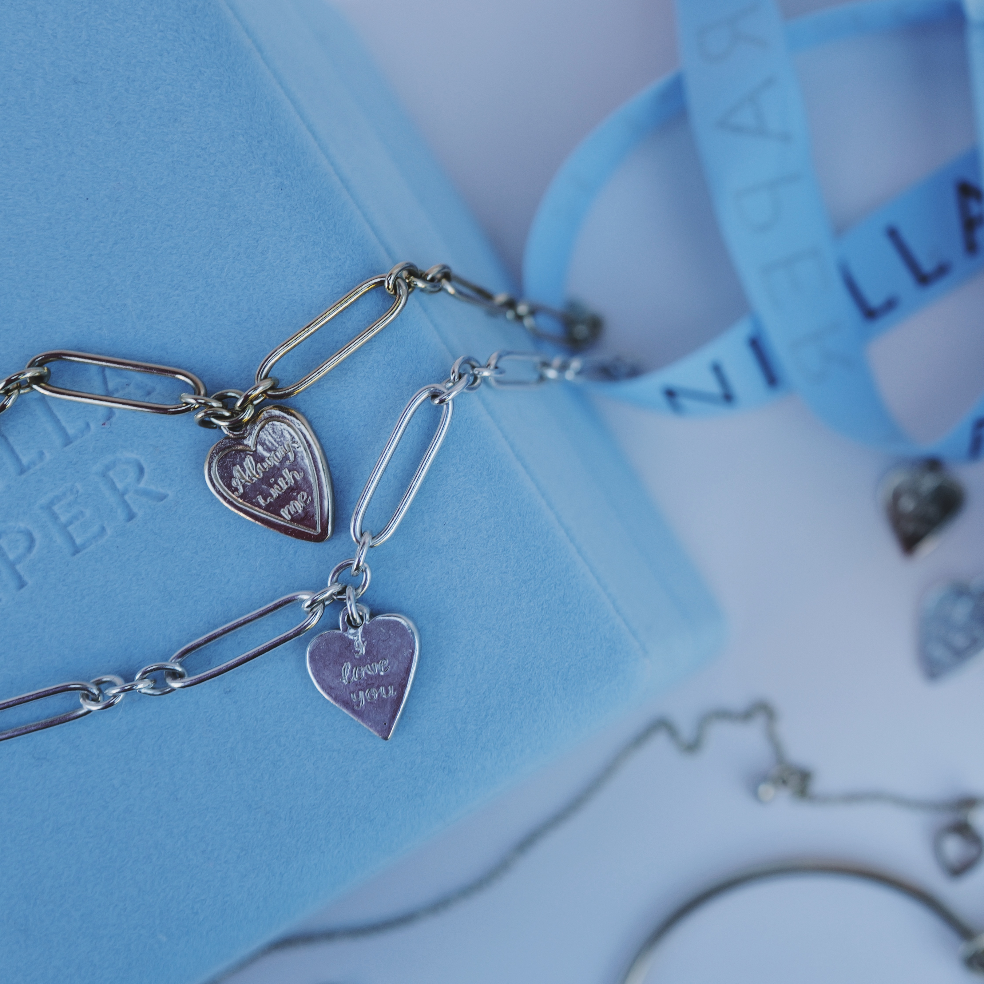 Gold 'Always With Me' Love Token Bracelet