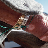 [men][men-hover][modelwears Green Cord Bracelet]