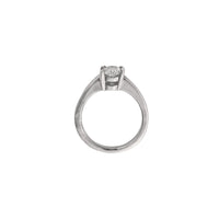 'The Story' 9ct White Gold Oval 1ct Lab Grown Diamond Claw Engagement Ring