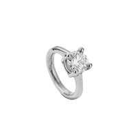 'The Eternity' 9ct White Gold Round 2ct Lab Grown Diamond Claw Engagement Ring