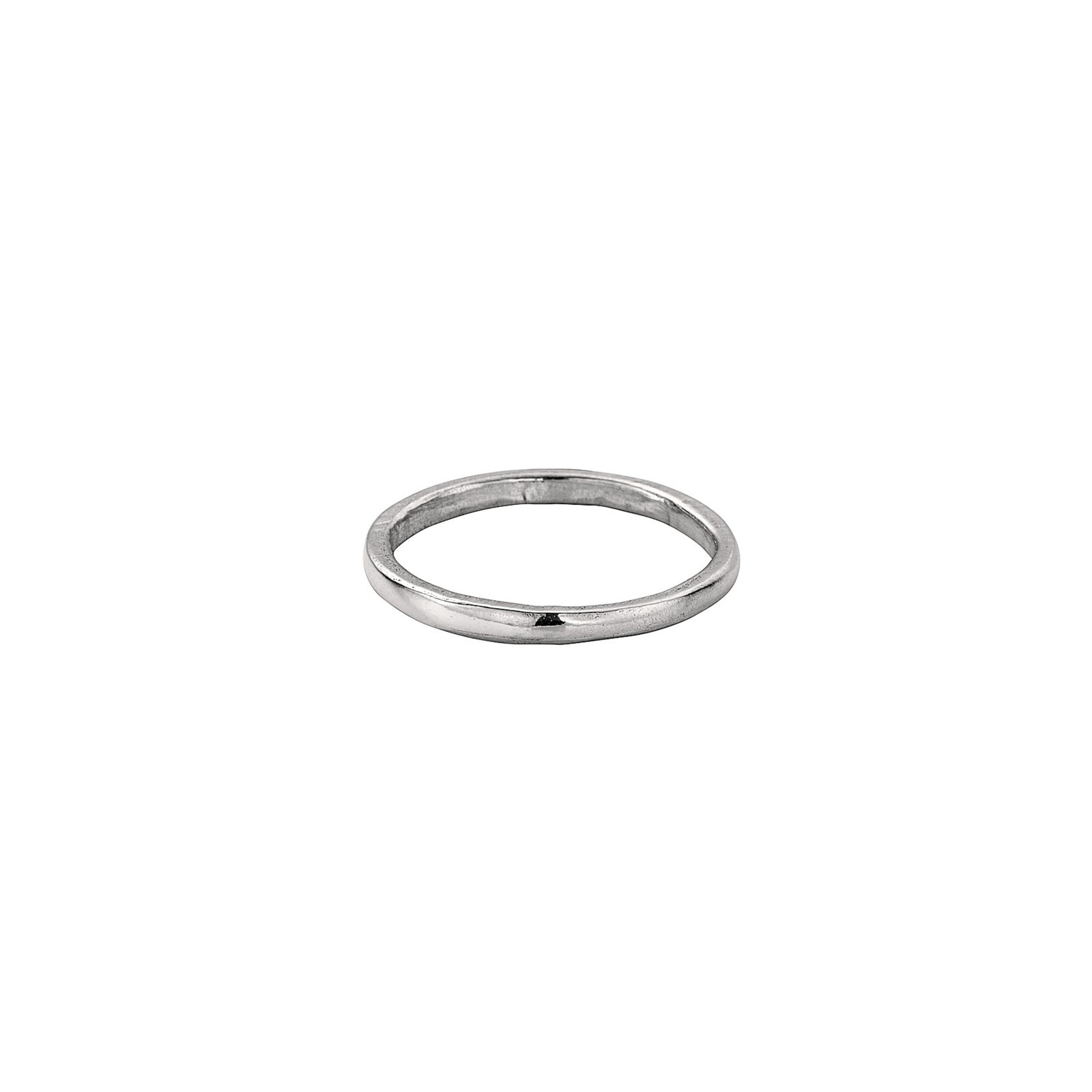 9ct White Gold Simple Wedding Band