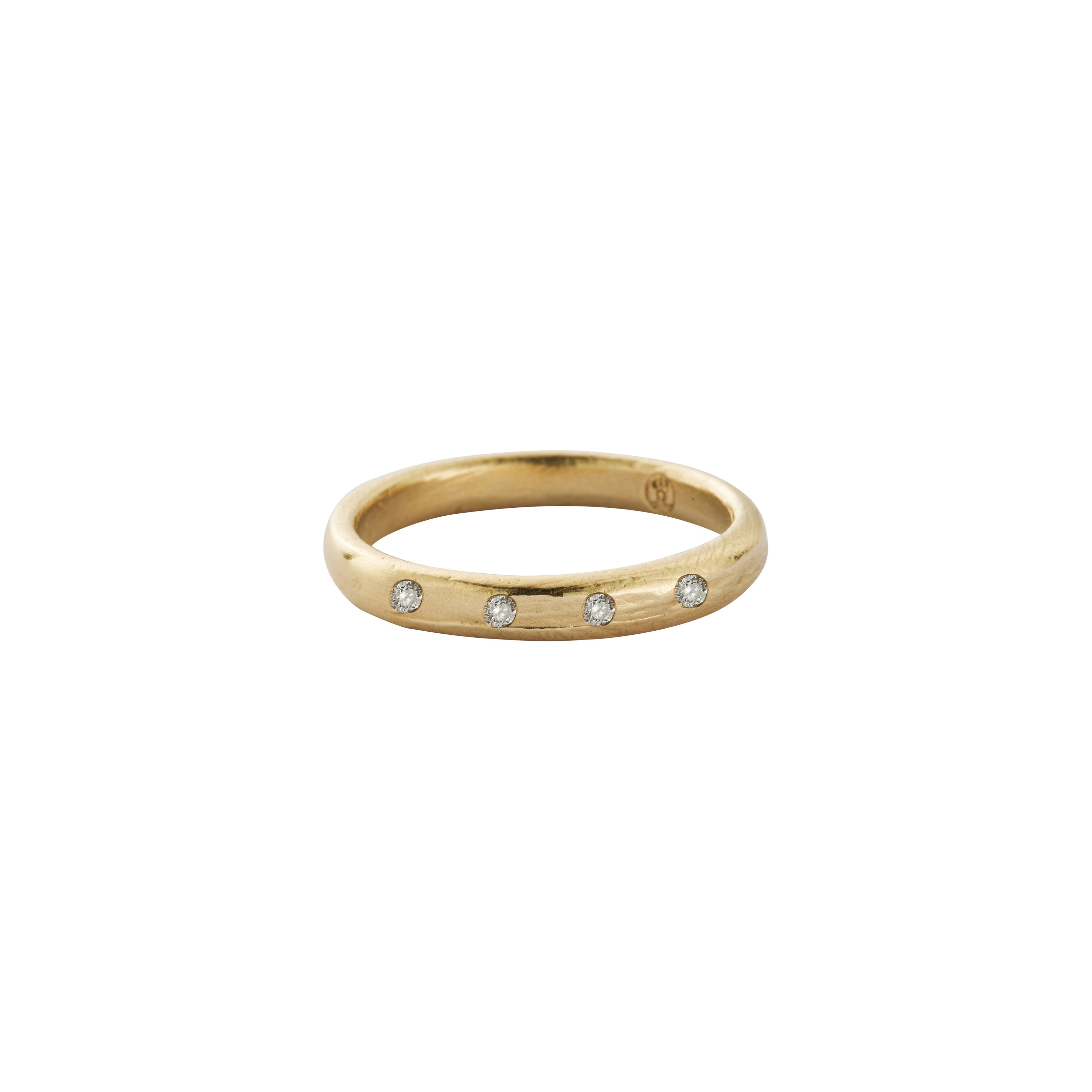 9ct Gold Love Honour Cherish Wedding Band