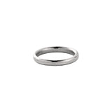 9ct White Gold Love Honour Cherish Wedding Band