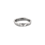 Ladies' 18ct White Gold Midi Posey Ring