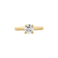 'The Eternity' 9ct Gold Round 1ct Natural Diamond Claw Engagement Ring