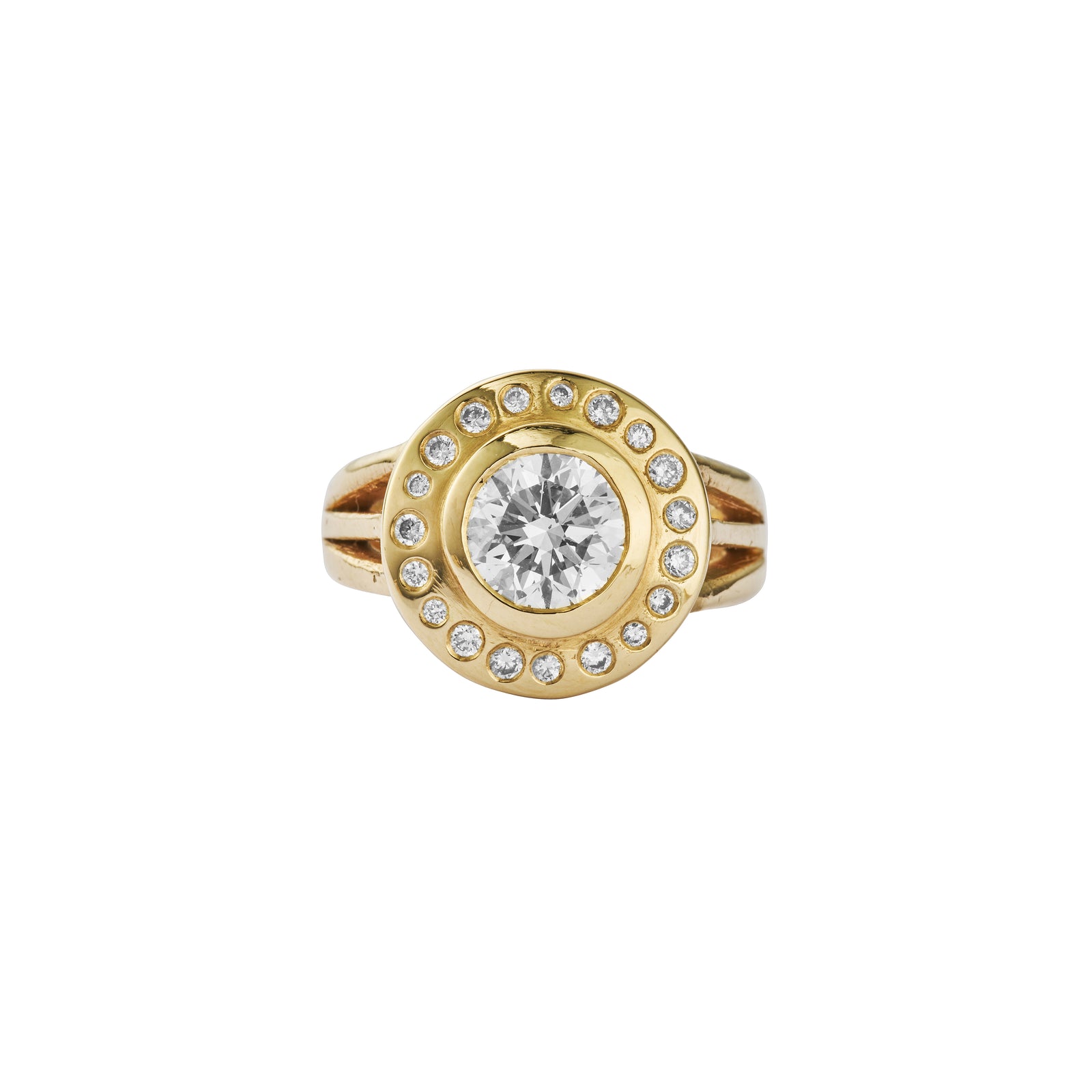 ARDITA Gold Diamond Ring