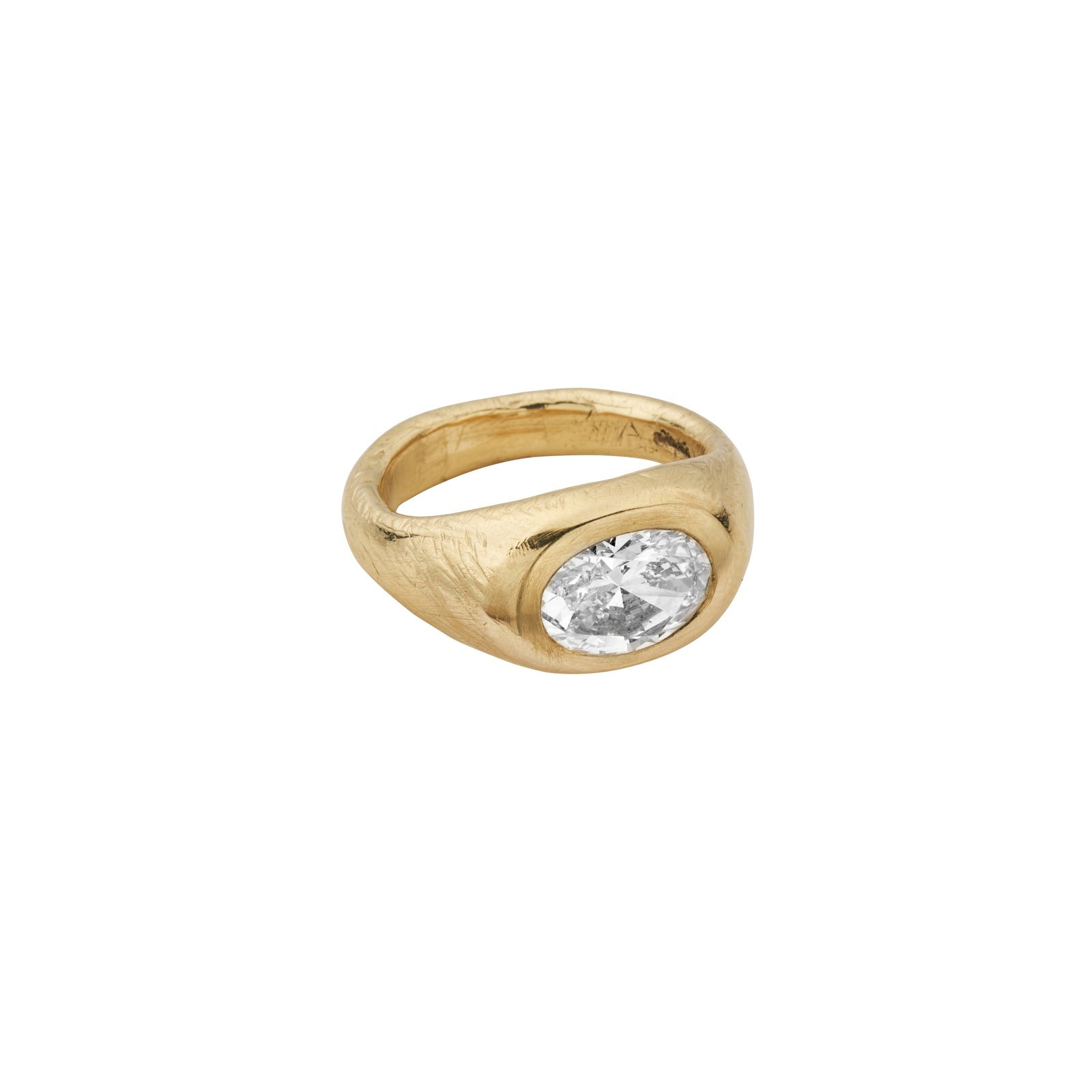 AYLA Gold Lab Grown Diamond Ring