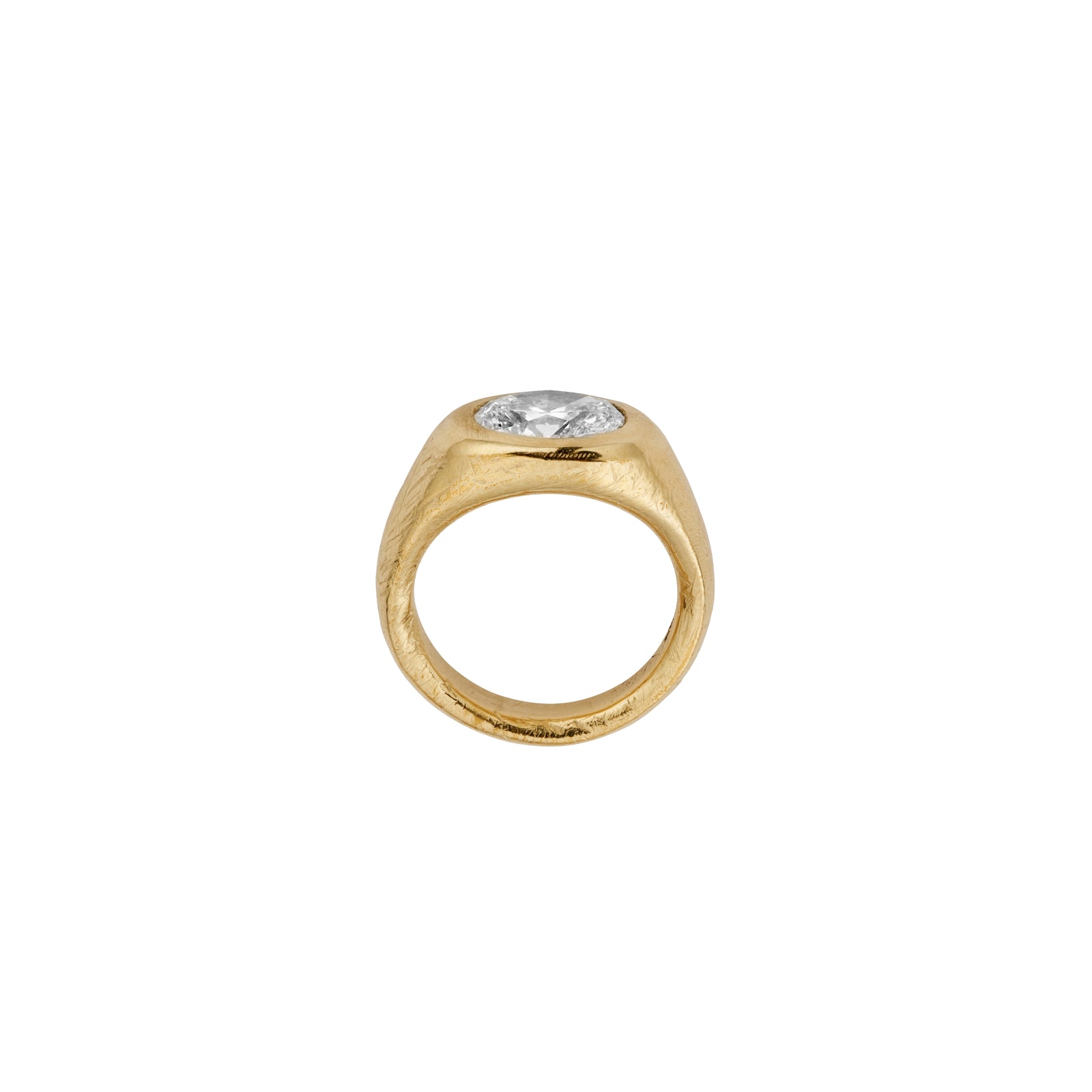 AYLA Gold Lab Grown Diamond Ring