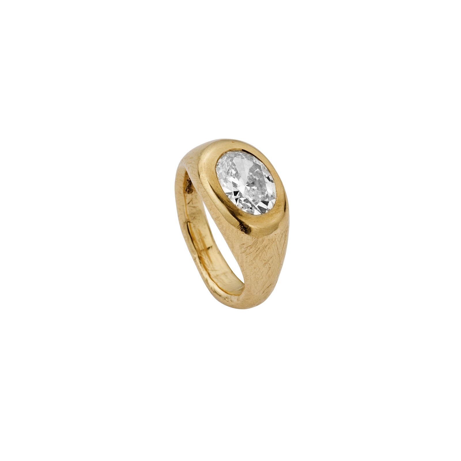 AYLA Gold Lab Grown Diamond Ring