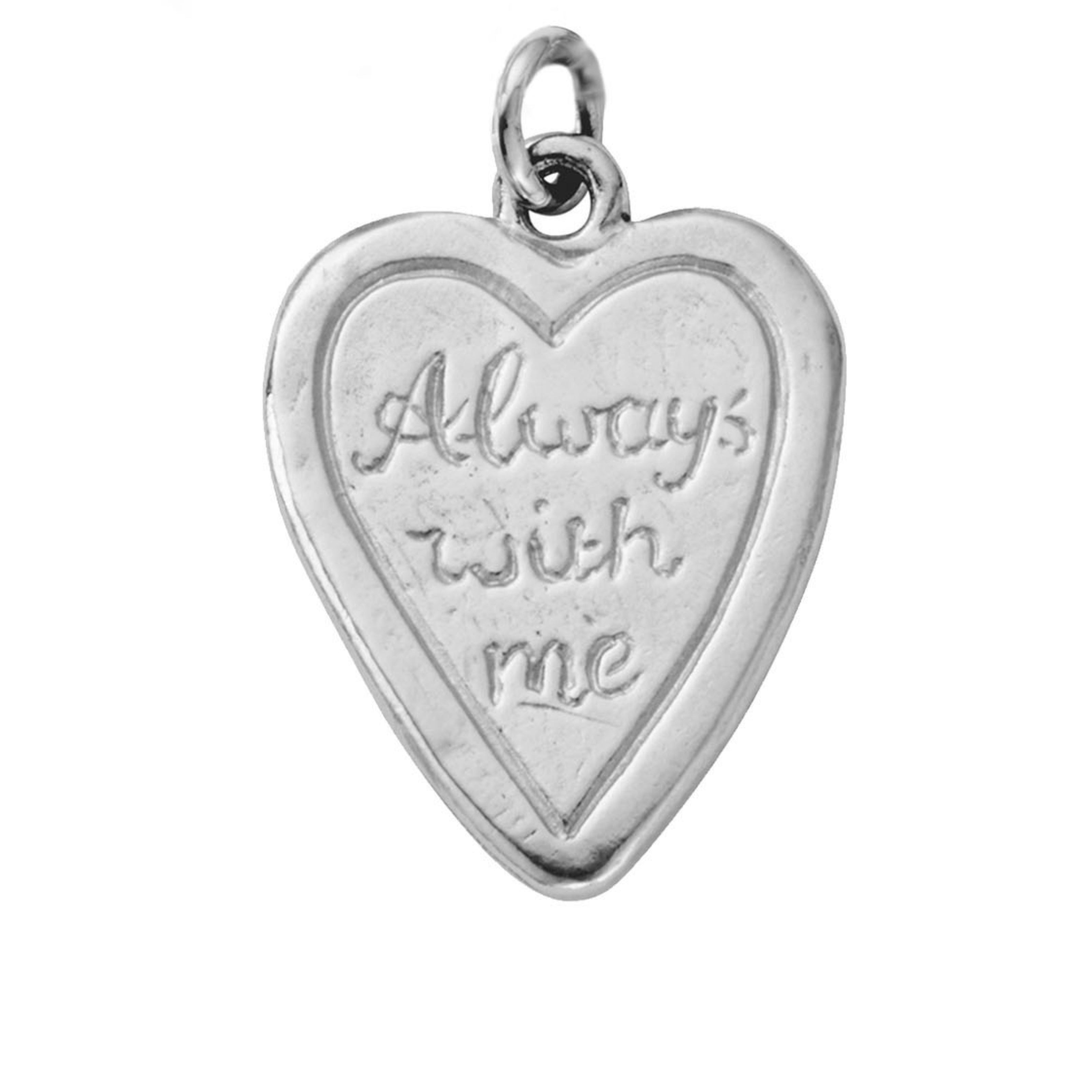 Silver Love Token Charms