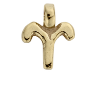 Gold Horoscope & Birthstone Charm