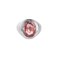 BEAU Silver Pink Tourmaline Ring