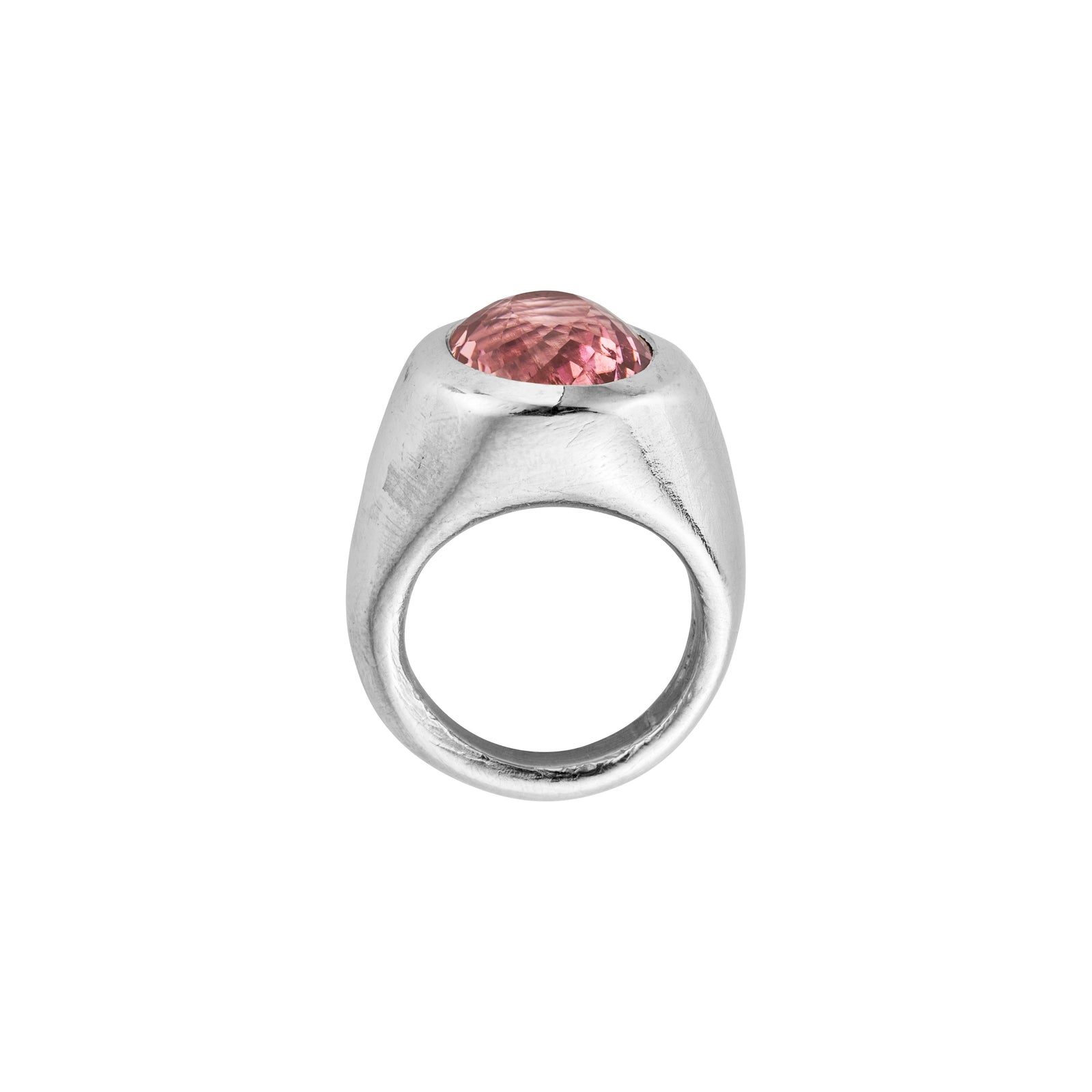 BEAU Silver Pink Tourmaline Ring