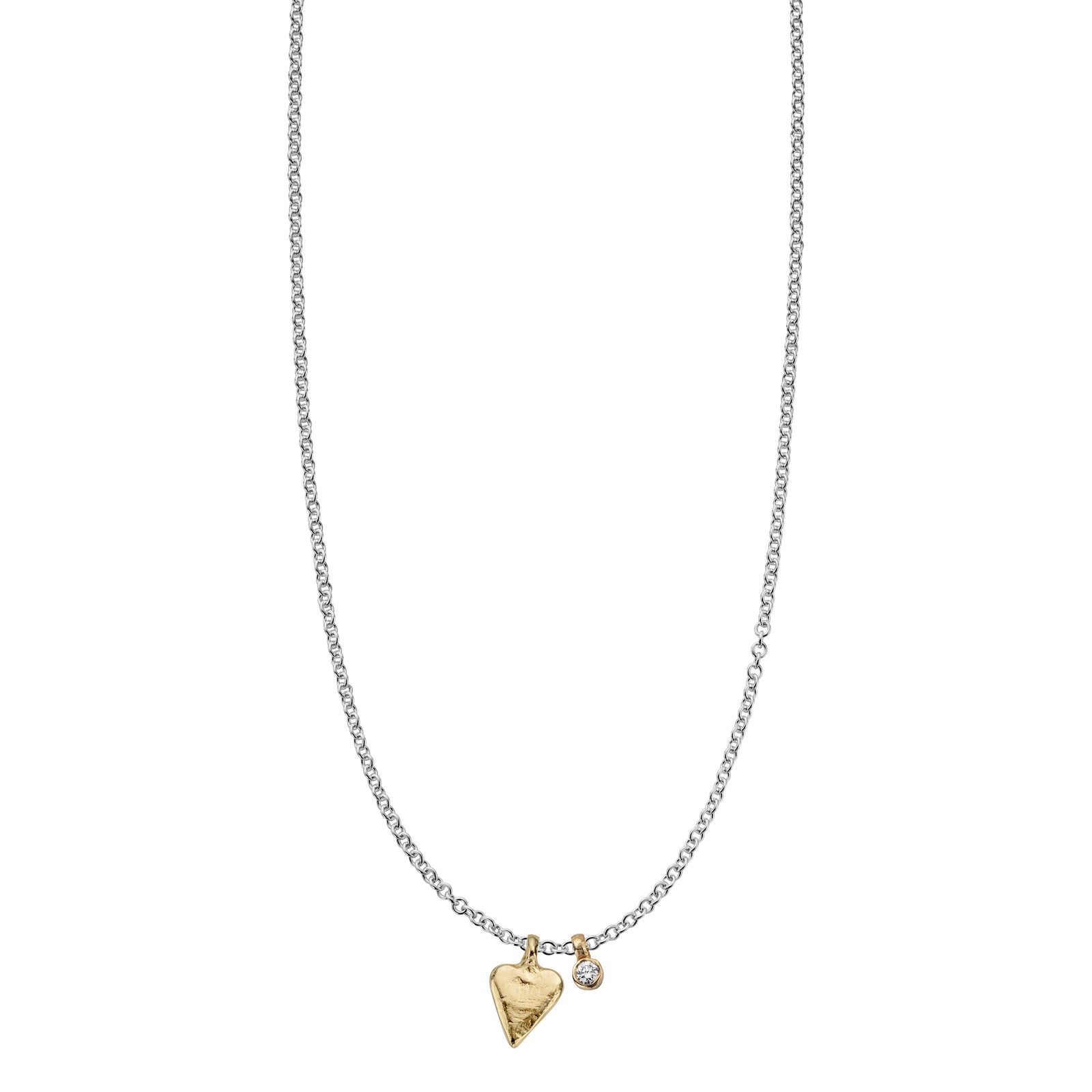 Silver & Gold Build Your Own Charm Necklace