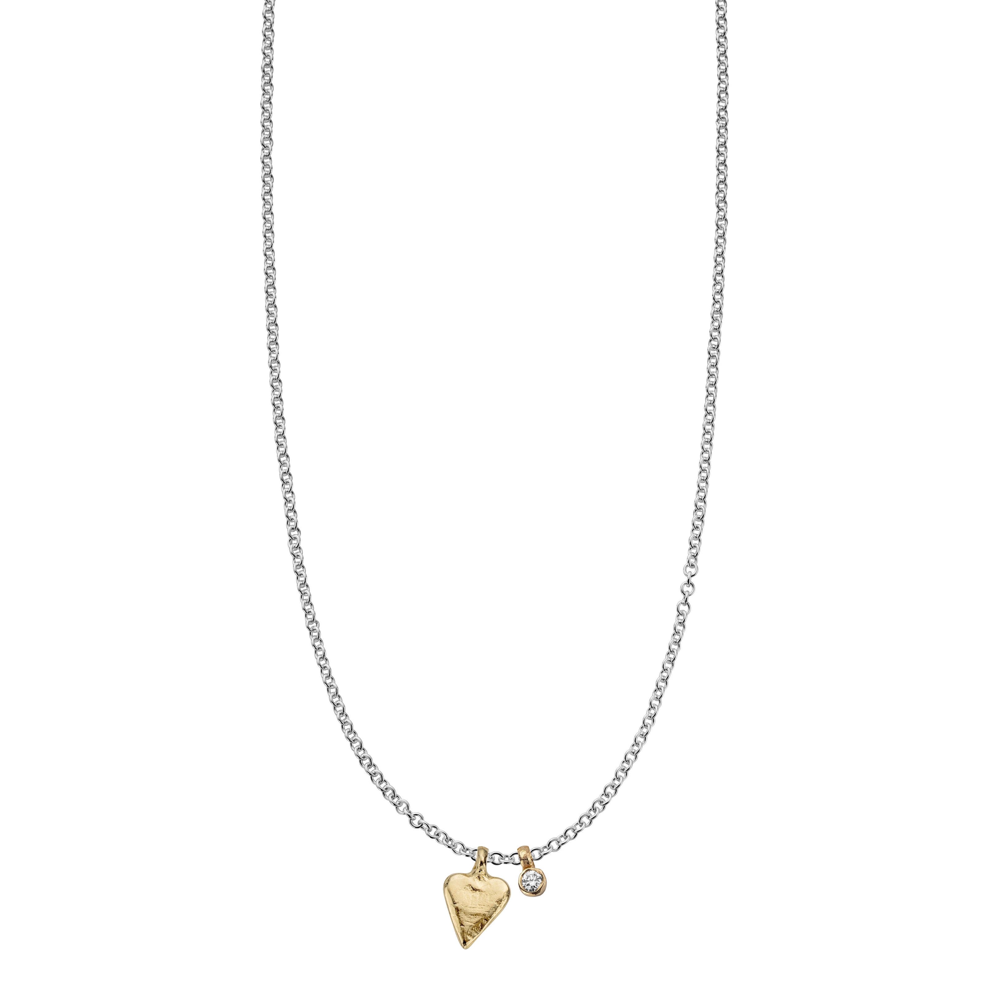 Silver & Gold Build Your Own Charm Necklace