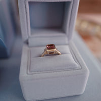 CARAMIA Gold Pink Tourmaline & Diamond Ring