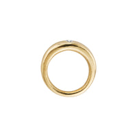 CARINA Gold Heart Diamond Ring