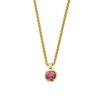 CAMELLIA Gold Spinel & Diamond Necklace