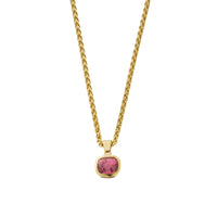 CAMELLIA Gold Spinel & Diamond Necklace