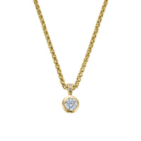 CIANA Gold Lab Grown Diamond Pendant Necklace