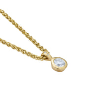 CIANA Gold Lab Grown Diamond Pendant Necklace