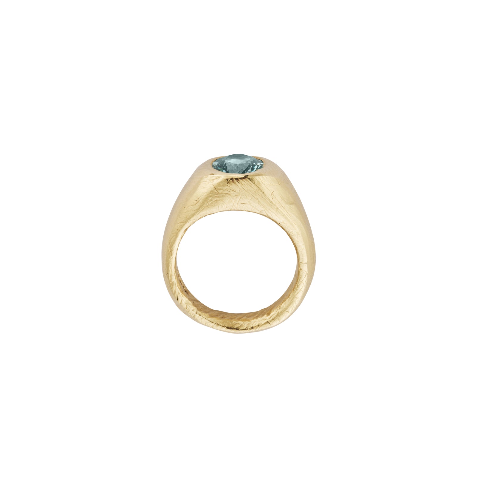 CIEL Gold Zimbaqua Aquamarine Ring