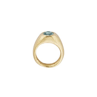 CIEL Gold Zimbaqua Aquamarine Ring