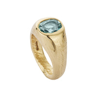 CIEL Gold Zimbaqua Aquamarine Ring