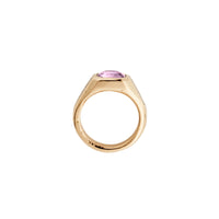 CIELO ROSA Gold Pink Sapphire & Diamond Ring