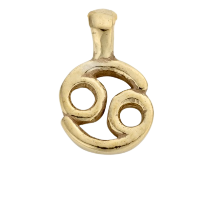 Gold Horoscope & Birthstone Charm