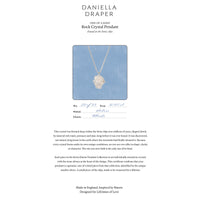 No.29 Silver Rock Crystal Pendant Necklace