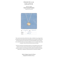 No.30 Silver Rock Crystal Pendant Necklace