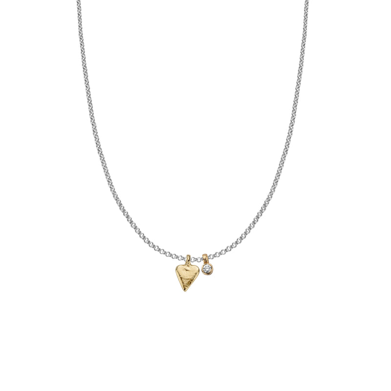 Silver & Gold Build Your Own Loose Charm Necklace