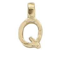 Gold Mini Alphabet Charm