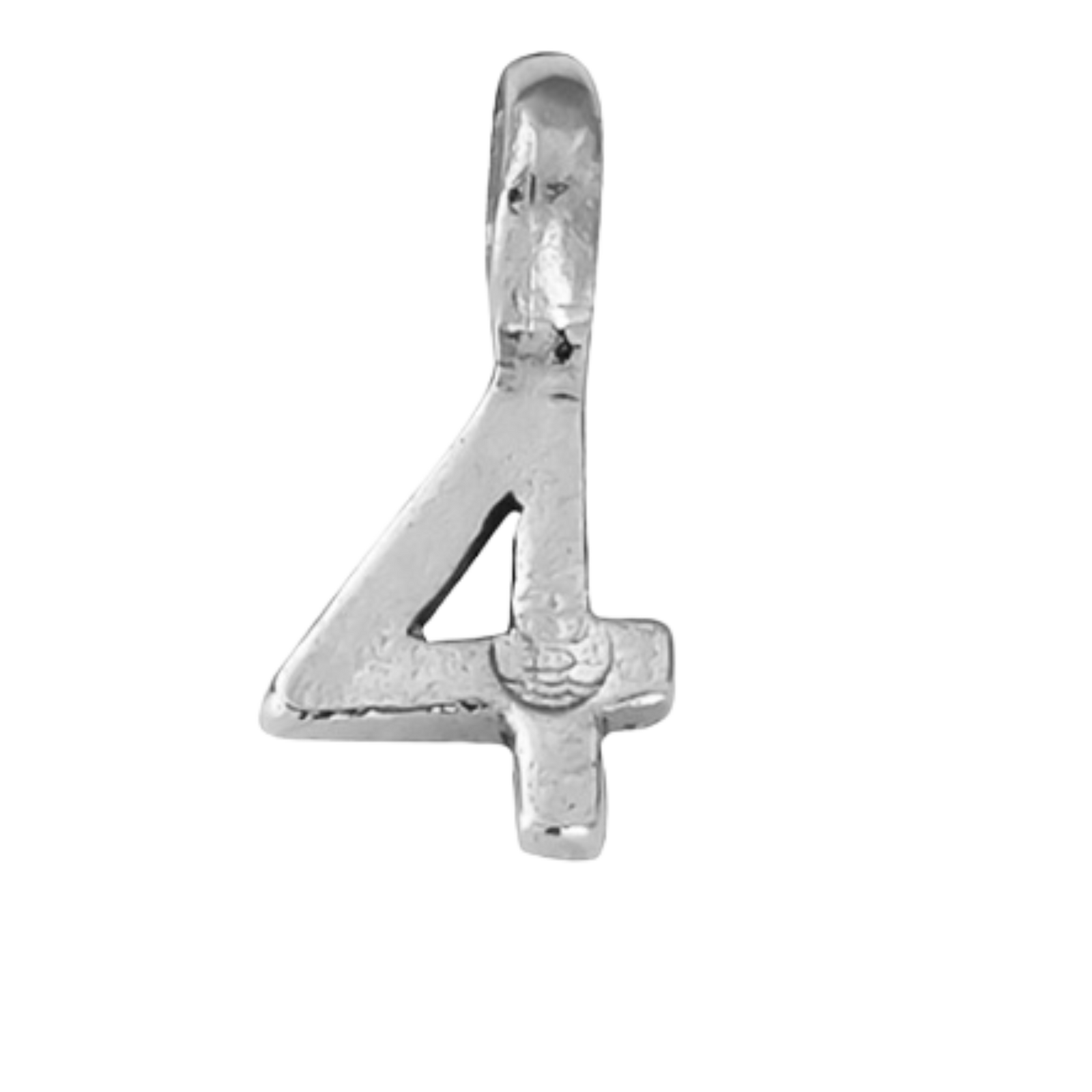 Silver Mini Alphabet Charm