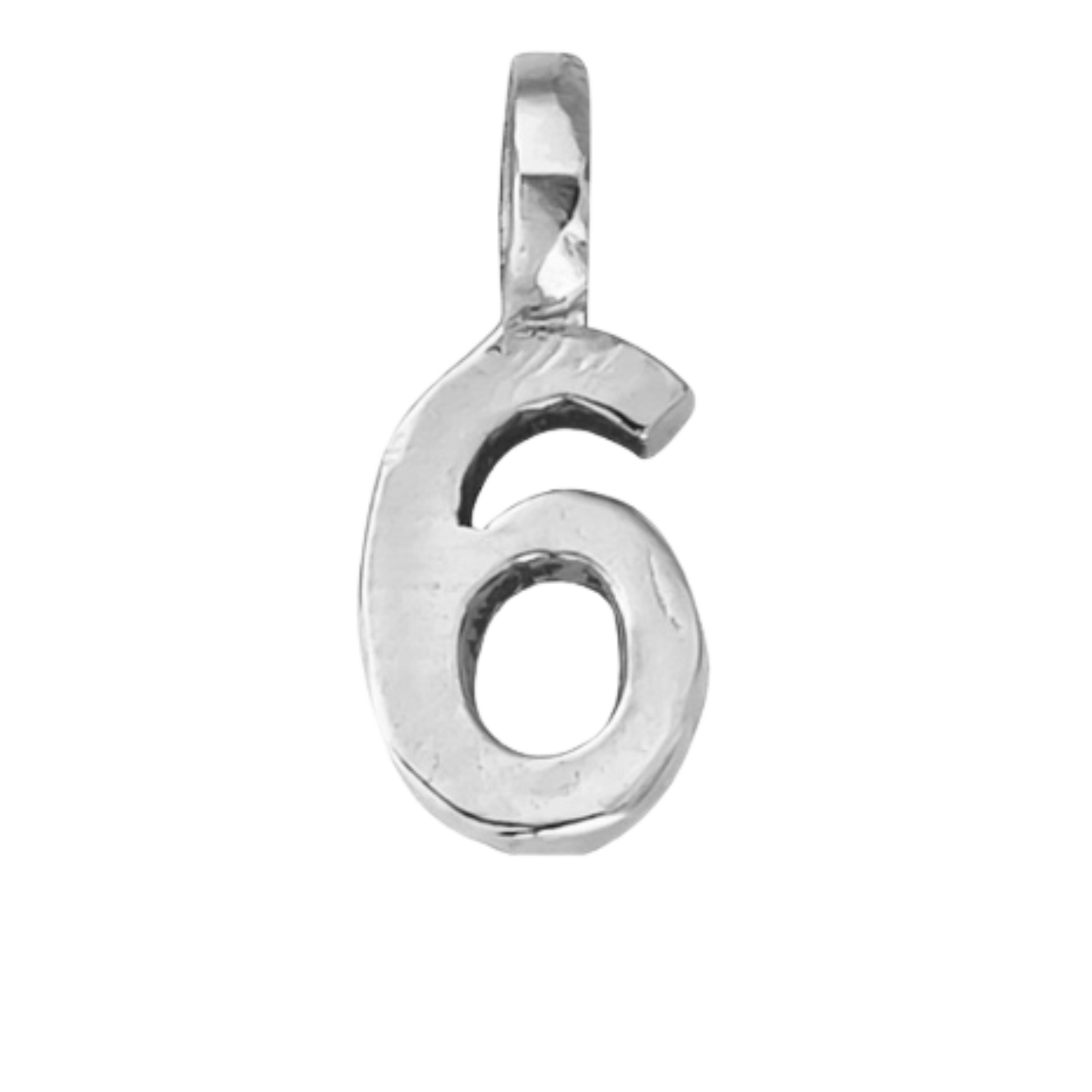 Silver Mini Alphabet Charm