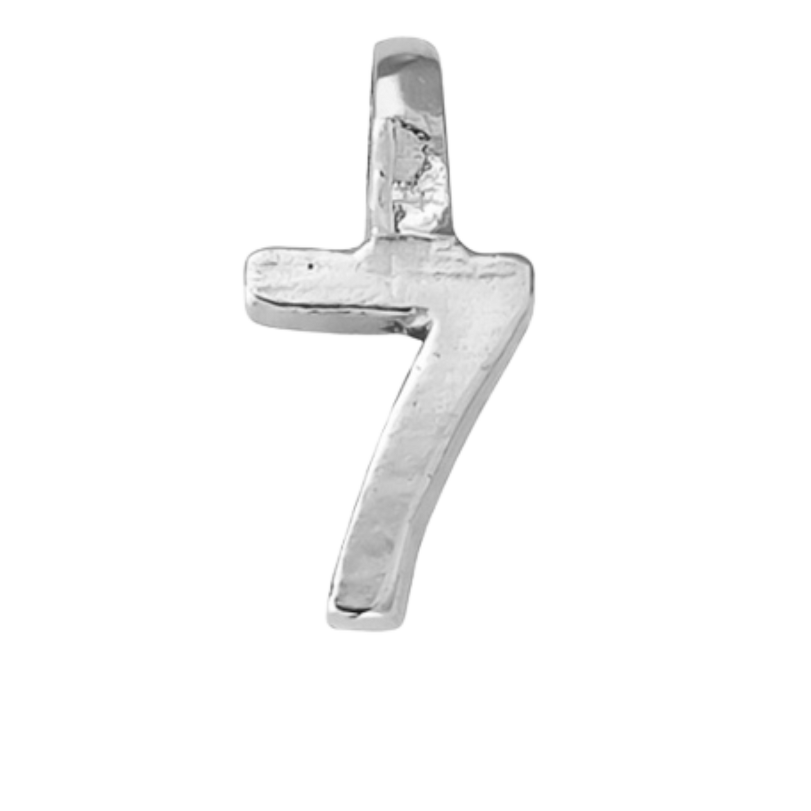 Silver Mini Alphabet Charm